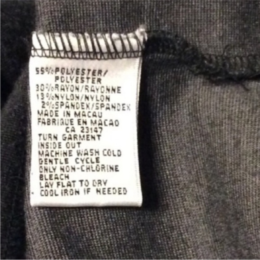TALBOTS Timeless And Classic GRAY Sweater Dress Size LARGE - Picture 4 of 9